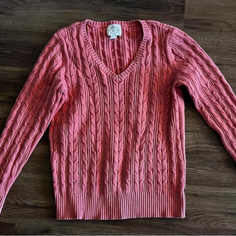 St John’s Bay Cable Knit Sweater